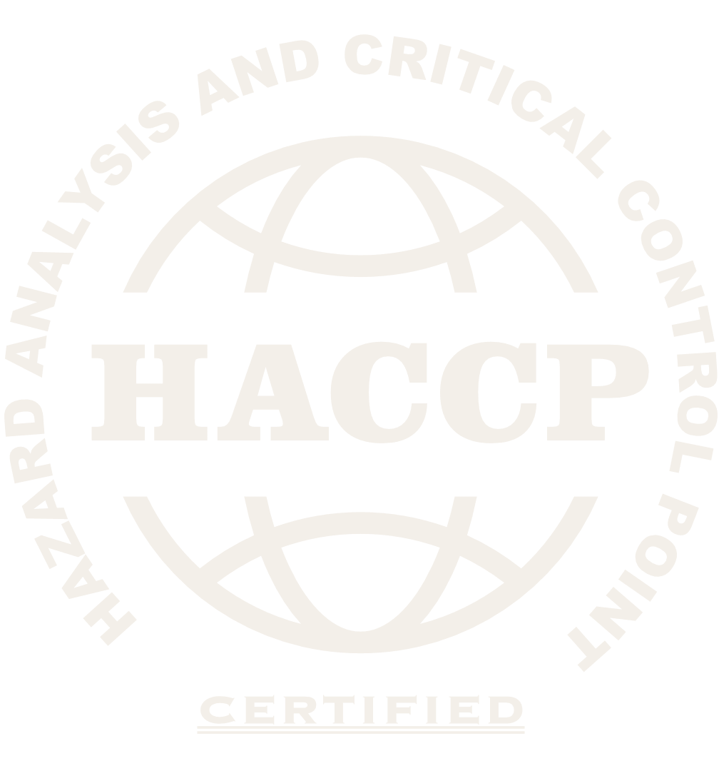 HACCP certified